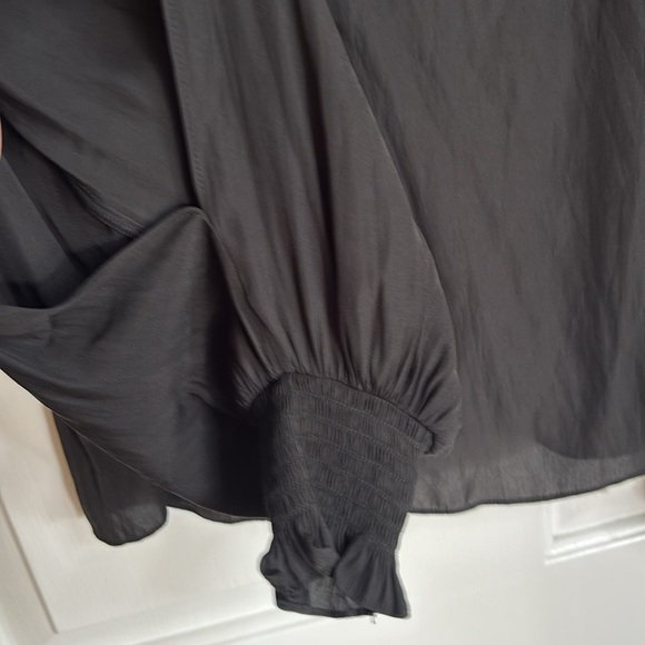 NWT RAMY BROOK Sabrina blouse in black size small - Picture 6 of 10